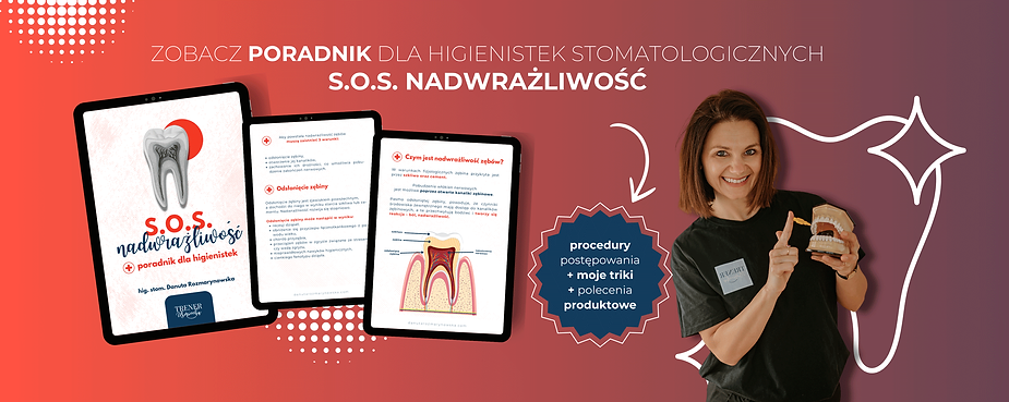 pacjent z nadwrażliwością w gabinecie higieny