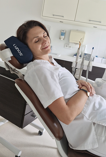 Pacjent w gabinecie stomatologicznym