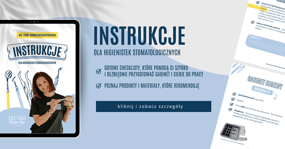 eboo Danuta Rozmarynowska Trener Uśmiechu Instrukcje dla higienistek stomatologicznych